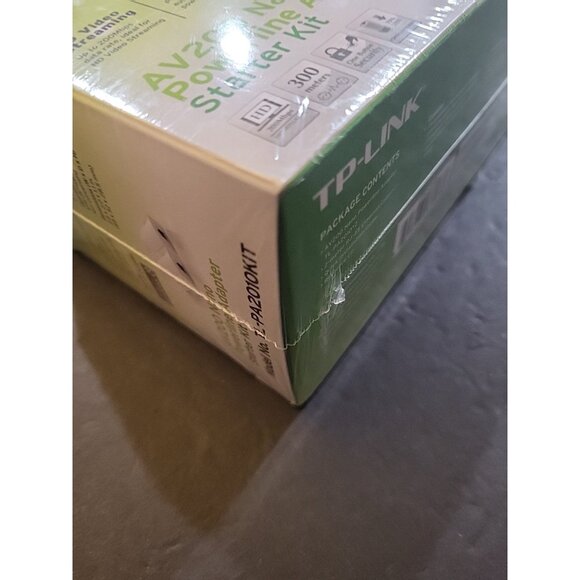 TP-Link AV200 Nano Powerline Adapter Starter Kit TL-PA2010KIT NEW FACTORY SEALED - Picture 4 of 6